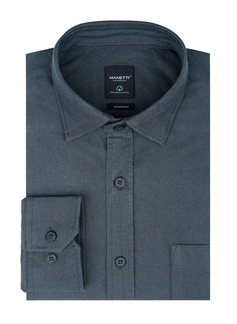 MEN'S ΠΟΥΚΑΜΙΣΟ OXFORD MANETTI FORMAL  GREEN