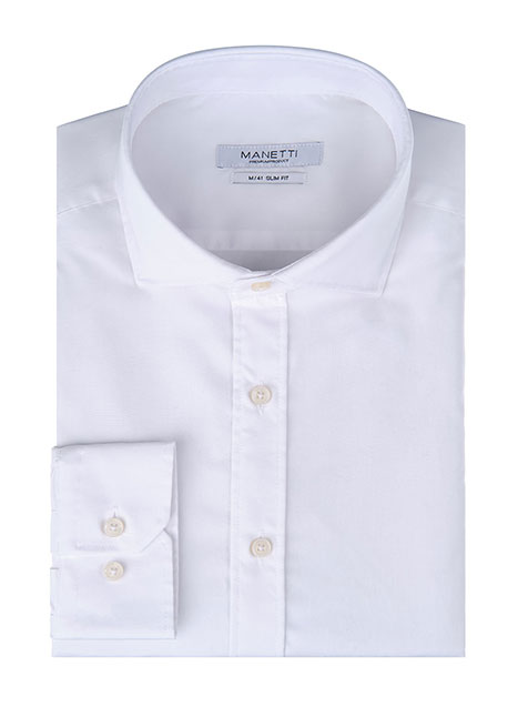 Ανδρικό Πουκάμισο Manetti casual white