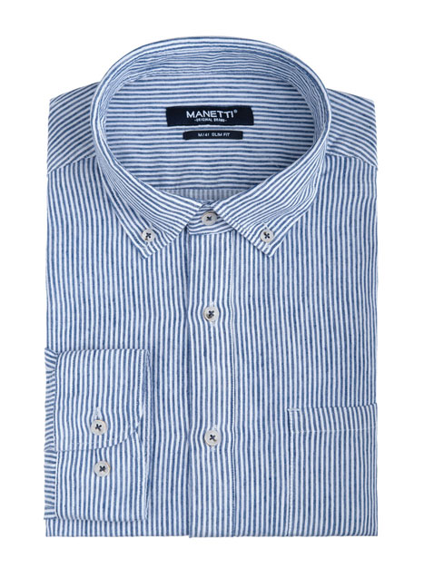 Ανδρικό Blouzon Manetti casual blue white
