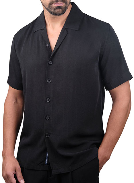 Ανδρικό Πουκάμισο Manetti formal black