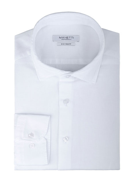 Ανδρικό Πουκάμισο Manetti casual white