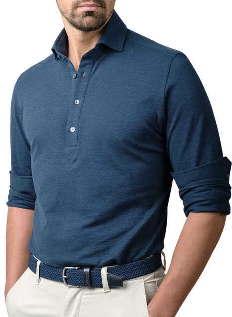 Ανδρικό Blouson Manetti casual navy blue