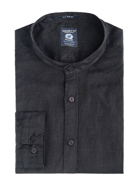 Ανδρικό Πουκάμισο Manetti casual black