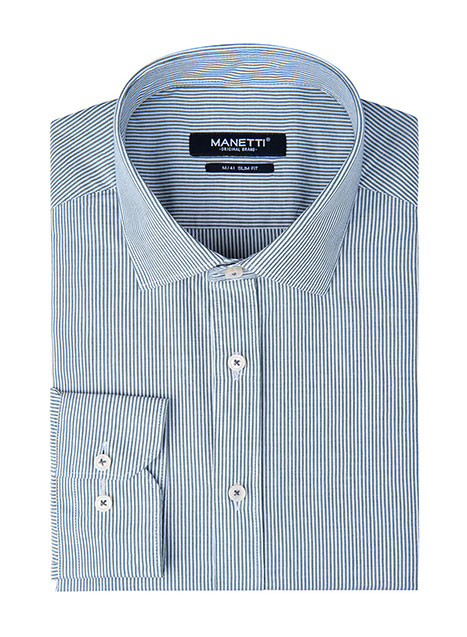 MEN'S MANETTI SHIRT CASUAL  GREEN