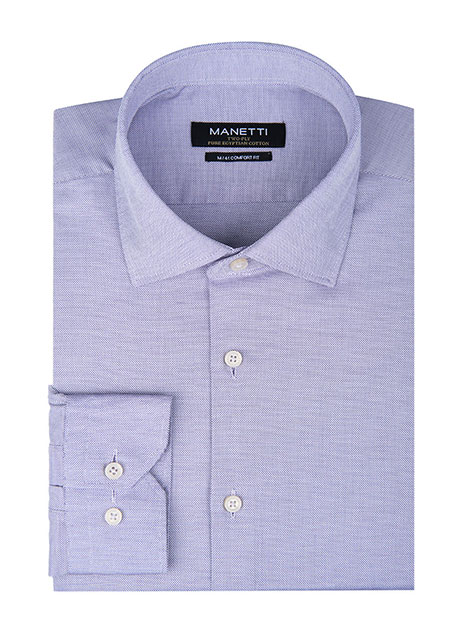 Ανδρικό Πουκάμισο Manetti formal purple