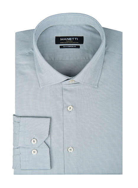 Ανδρικό Πουκάμισο Manetti formal sage green