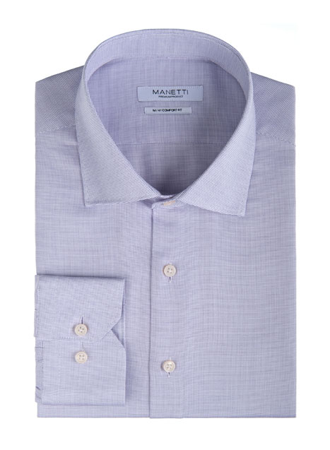 MEN'S MANETTI SHIRT FORMAL  PURPLE