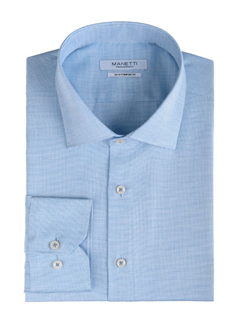 MEN'S MANETTI SHIRT FORMAL  SKYBLUE