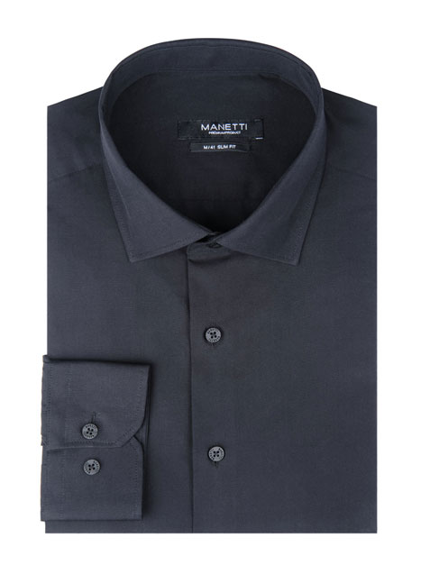 Ανδρικό Πουκάμισο Manetti formal black