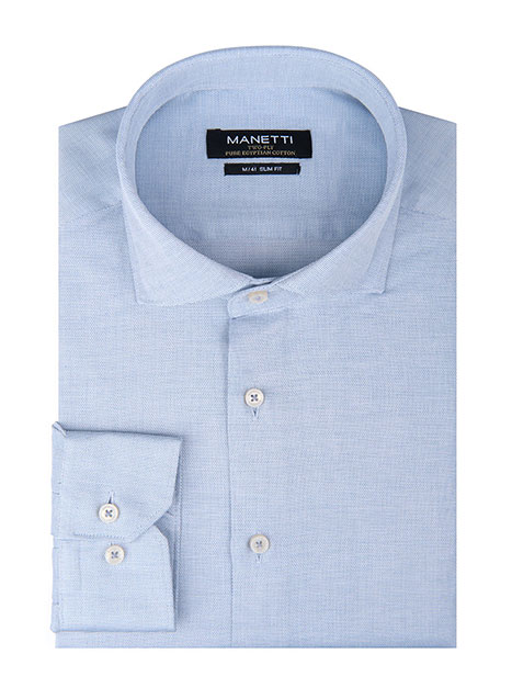 Ανδρικό Πουκάμισο Manetti formal light blue