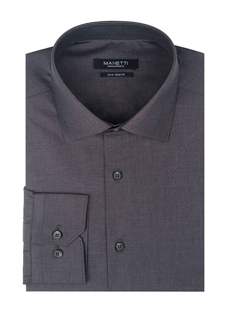MEN'S MANETTI SHIRT FORMAL  WARM FANGO