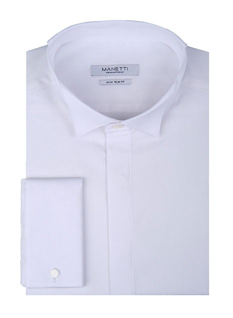 Ανδρικό Πουκάμισο Manetti formal white