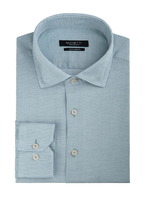 MEN'S MANETTI SHIRT FORMAL  MINT