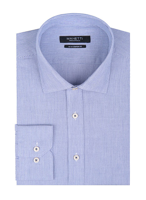 Ανδρικό Πουκάμισο Manetti formal blue