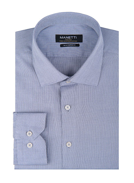 Ανδρικό Πουκάμισο Manetti formal light blue