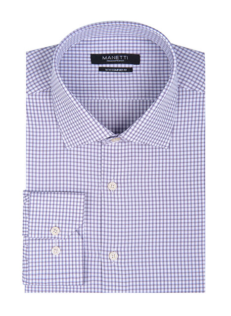 Ανδρικό Πουκάμισο Manetti formal purple