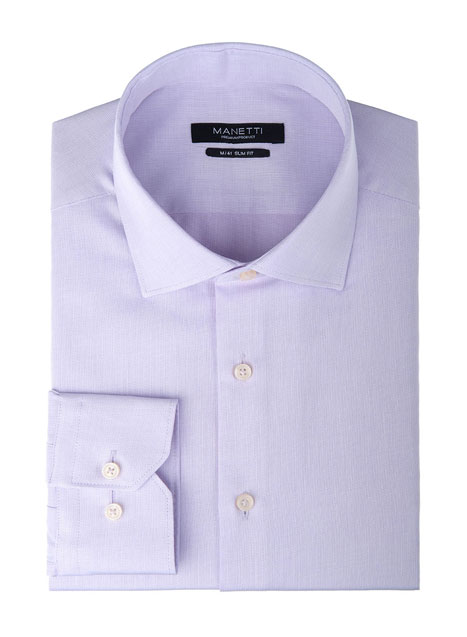 MEN'S MANETTI SHIRT FORMAL  LIGHT PURPLE