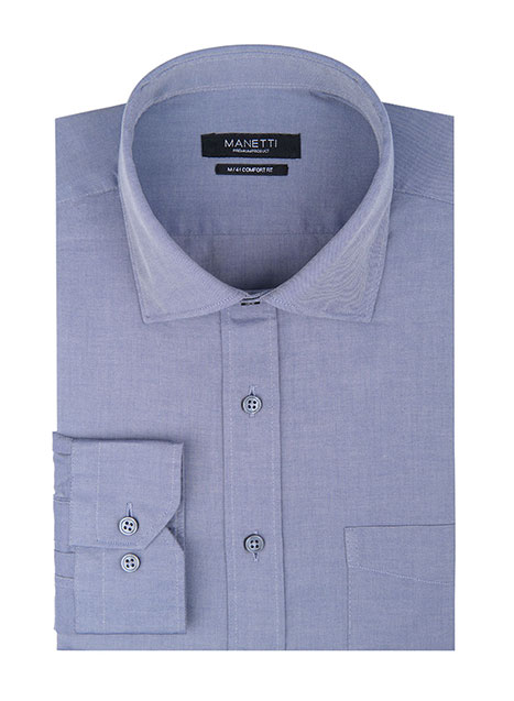 Ανδρικό Πουκάμισο Manetti formal blue