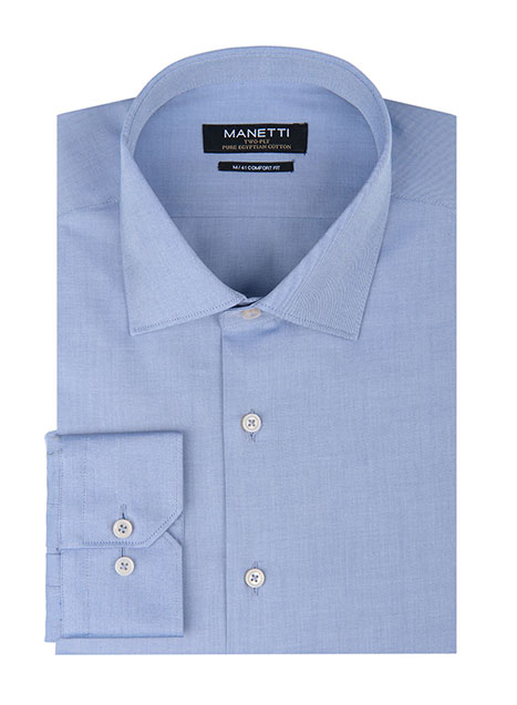 Ανδρικό Πουκάμισο Manetti formal blue