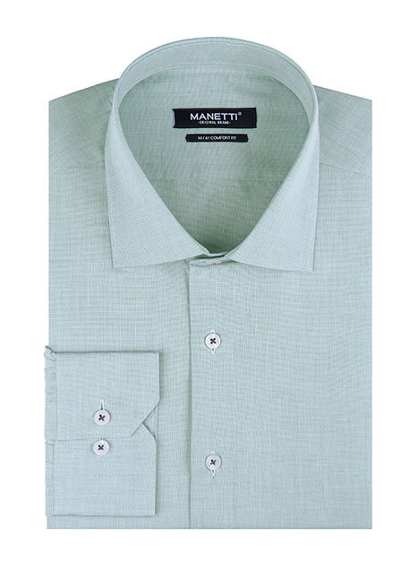 MEN'S MANETTI SHIRT FORMAL  MINT