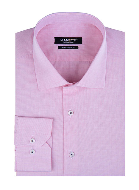 Ανδρικό Πουκάμισο Manetti formal pink