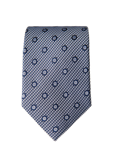 Ανδρική Γραβάτα Manetti formal navy blue