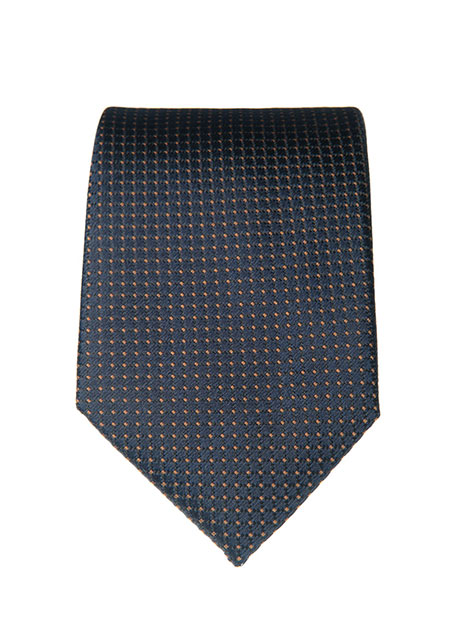 MEN'S MANETTI TIE FORMAL  BLUE BROWN