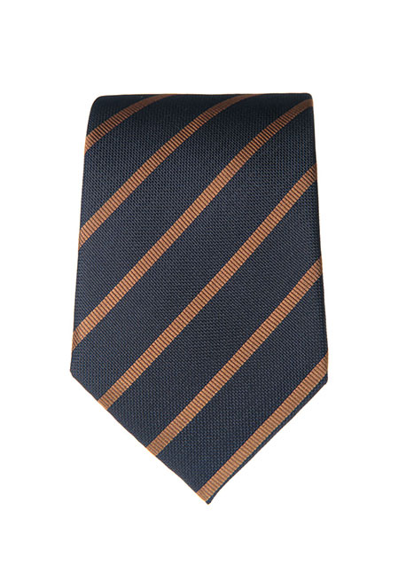 MEN'S MANETTI TIE FORMAL  BLUE GOLD