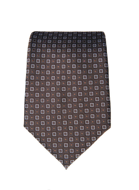 MEN'S MANETTI TIE FORMAL  BROWN