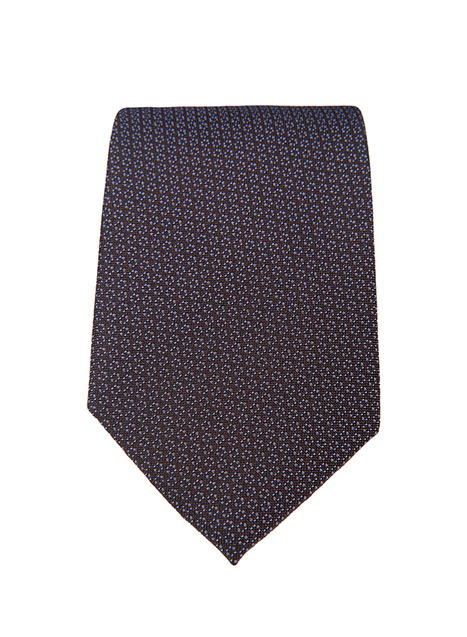 MEN'S MANETTI TIE FORMAL  BROWN BLUE