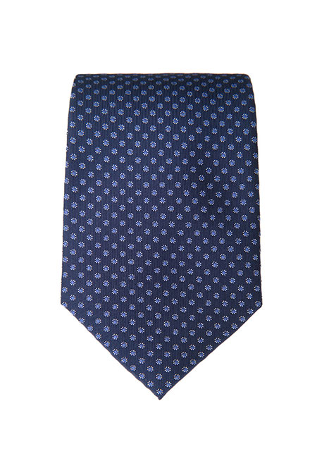 Ανδρική Γραβάτα Manetti formal navy blue