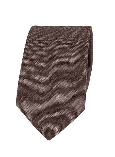 MEN'S MANETTI TIE FORMAL  BROWN