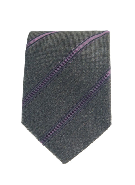 MEN'S MANETTI TIE FORMAL  DARK GREEN BORDEAUX