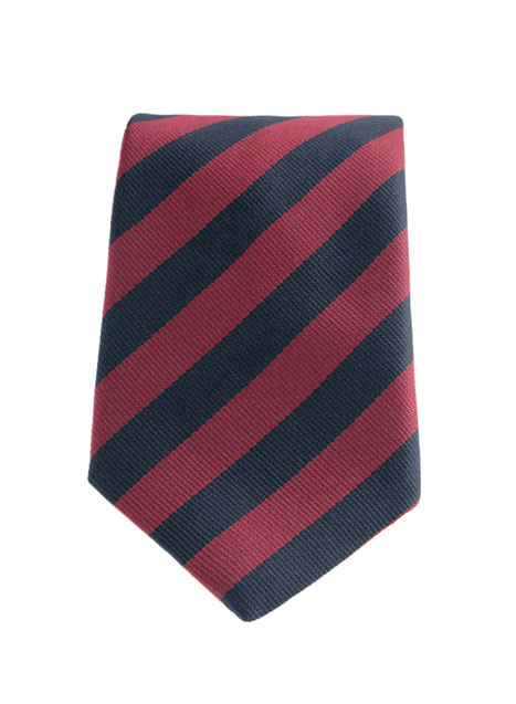 MEN'S MANETTI TIE FORMAL  BLUE RED