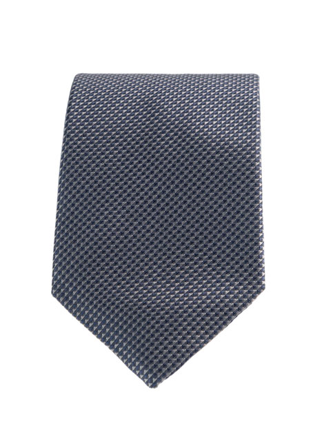 Ανδρική Γραβάτα Manetti formal blue grey