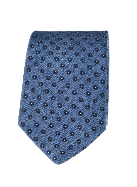 Ανδρική Γραβάτα Manetti formal electric blue