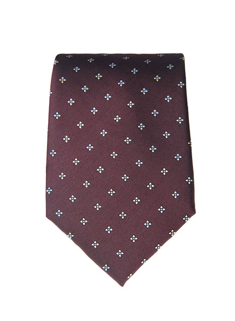 MEN'S MANETTI TIE FORMAL  BORDEAUX