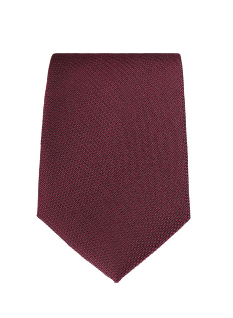 MEN'S MANETTI TIE FORMAL  BORDEAUX