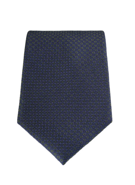 MEN'S MANETTI TIE FORMAL  BLUE GREEN