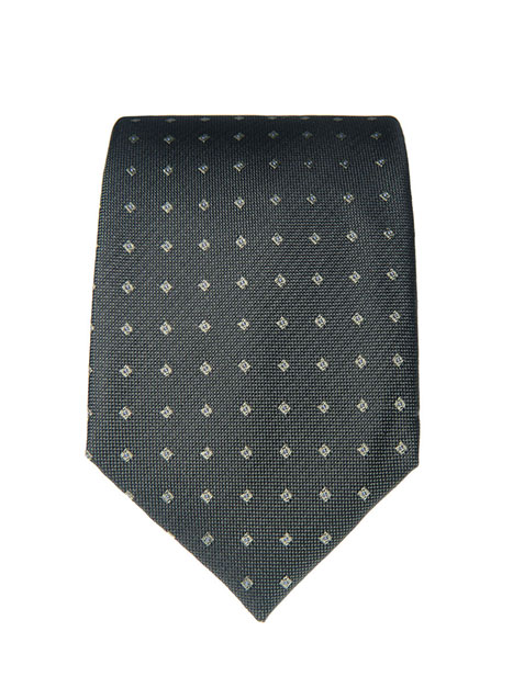 MEN'S MANETTI TIE FORMAL  GREEN