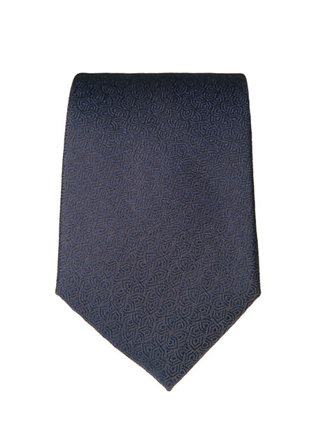 MEN'S MANETTI TIE FORMAL  BROWN BLUE