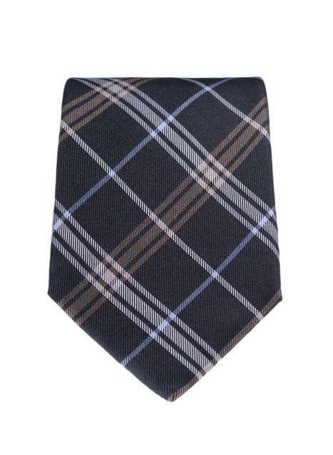 MEN'S MANETTI TIE FORMAL  BLUE BEIGE