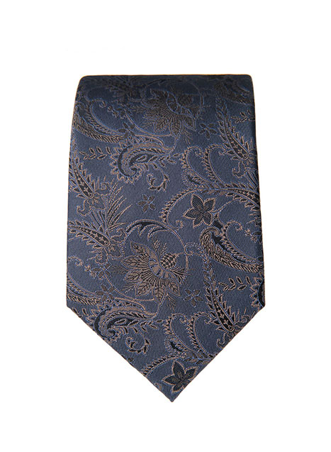 MEN'S MANETTI TIE FORMAL  BLUE BROWN