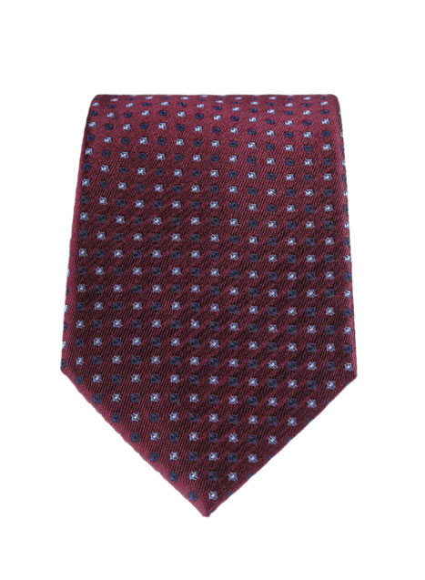 MEN'S MANETTI TIE FORMAL  BORDEAUX