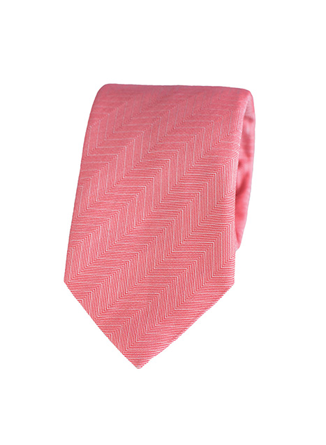 MEN'S MANETTI TIE FORMAL  CORAL