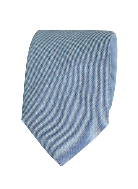 MEN'S MANETTI TIE FORMAL  LIGHT BLUE