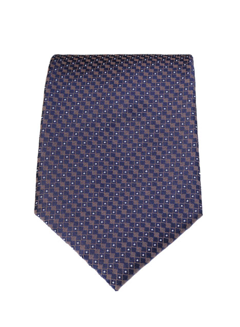 MEN'S MANETTI TIE FORMAL  BLUE BEIGE
