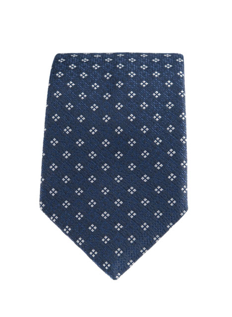 MEN'S MANETTI TIE FORMAL  BLUE