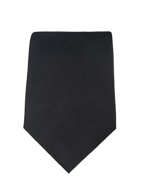 MEN'S MANETTI TIE FORMAL  BLACK