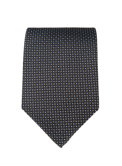 MEN'S MANETTI TIE FORMAL  GREEN